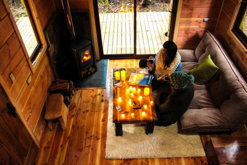 Cabanas Bosque Milenario Coñaripe المظهر الخارجي الصورة