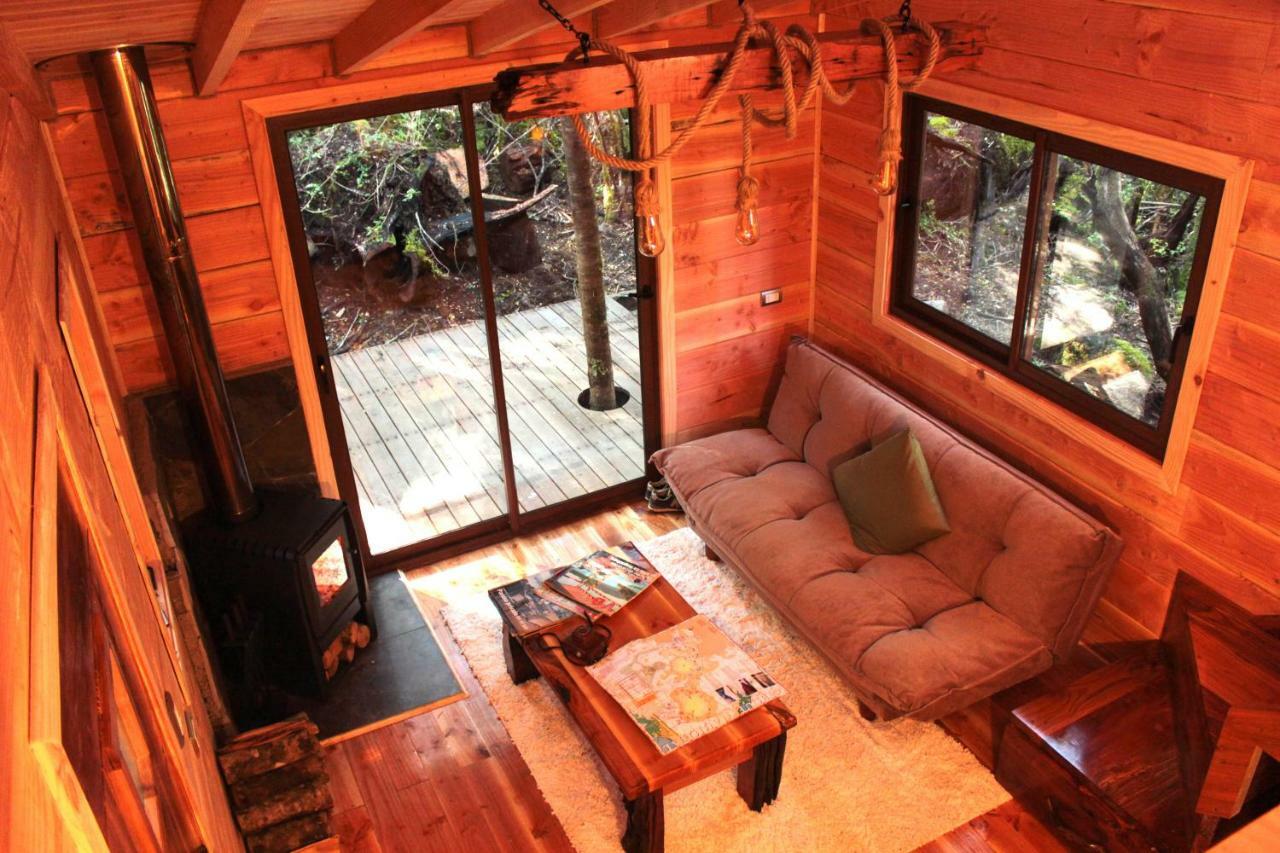 Cabanas Bosque Milenario Coñaripe المظهر الخارجي الصورة
